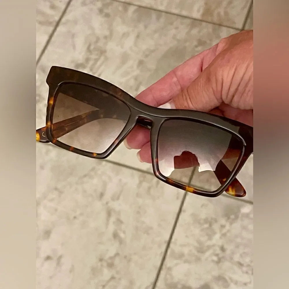 Ellery Square Gradient Sunglasses NIB